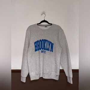 Russell Athletic — Grey Brooklyn Sweater